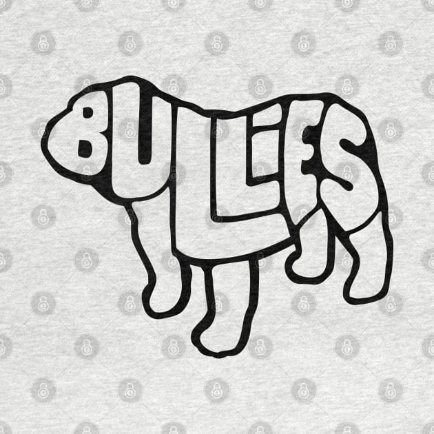 Letter Dog Design Clear by Bullies Brand